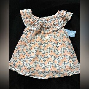 Newborn Calvin Klein Floral Dress 0778